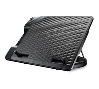 Cooler Master Notepal ERGOSTAND III - Support pour ordinateur portable - avec concentrateur USB 4 ports, ventilateur de refroidissement - 230 mm - noir