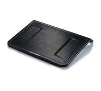 Cooler Master NotePal L1 Refroidisseur pour Ordinateur Portable, Léger & Ergonomique, Ventilateur Silencieux 160mm, Plaque Métallique Perforée, Rallonge Port USB, Pour PC Portables jusqu'à 17 Pouces