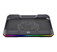 COOLER MASTER Notepal X150 Spectrum - Support ventilé pour ordinateur portable jusqu’à 17'' - RGB - HUB USB (MNX-SWXB-10NFA-R1)