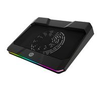 Support ventilé Cooler Master NotePal X150 Spectrum 17" Max RGB (Noir)