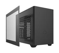 Cooler Master Boîtier PC NR200P V2 Mini-ITX 18L, Montage sur Le Dessus 240 mm | Refroidisseur Liquide 280 mm, GPU 356 mm, Montage Vertical 3,5 emplacements, trempé | Panneau ventilé, USB 3.2 Gen 2x2