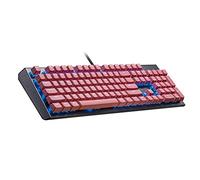 Cooler Master PBT Kit de mise à niveau de touches rétroéclairées pour claviers mécaniques, compatible avec les claviers standards US 104 Rose
