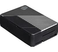 Cooler Master Pi Case 40 V2 Cadre Fin en Aluminium avec Bouton programmable, dissipateur de Chaleur Passif intégré, Portes latérales protégées en TPU, Supports de Montage universels Couleur