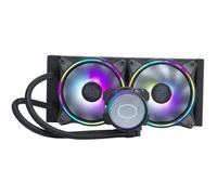 Cooler Master MasterLiquid ML240 Illusion - Système de refroidissement liquide de processeur - Taille de radiateur : 240 mm - (pour : LGA2066, LGA2011-3, LGA2011, LGA1200, LGA1151, LGA1150, LGA1155, L
