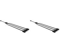 Cooler Master RGB 1-to-3 Splitter Câble répartiteur 1 à 3, connecteur LED 4 broches et 5 broches, 58 cm, R4-ACCY-RGBS-R2 (Lot de 2)
