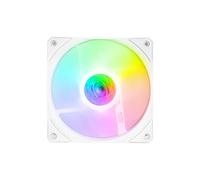 Cooler Master SickleFlow 120 ARGB 3-en-1 White Edition Ventilateurs de Boîtier PC - Contrôleur inclus, Compatible Carte Mère RGB Adressable, Pales Translucides, 62 CFM, 2,5 mmH2O, 8 à 27 dBA - ARGB