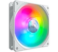 Cooler Master Ventilateurs de boîtier SickleFlow 120 ARGB 3-en-1 White Edition – Contrôleur inclus