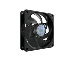 Cooler Master SickleFlow 120 V2 Ventilateur à cadre carré noir, lame courbe d'équilibre, roulement scellé, contrôle PWM de 120 mm pour boîtier d'ordinateur et radiateur liquide