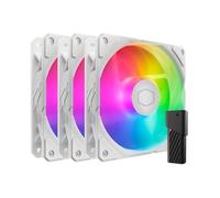 Cooler Master SickleFlow Edge 120 ARGB 3-pack Fan Kit White Edition Boitier PC Ventilateur 12 cm Blanc 3 pièces