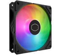 Cooler Master SickleFlow Edge 120 ARGB - Ventilateur 120mm (690~2500 RPM, PWM), Haut Flux d'air (70.7 CFM) & Pression Statique (3.61mmH2O), ARGB Gen 2, Contrôleur LED, 32,8 dBA Max. - Noir