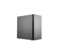 Cooler Master Silencio S400 Midi Tower Noir : Micro ATX/Mini-ITX, 4x 3.5", 4x 2.5", 1x 5.25", 2x USB 3.2 Gen 1, Ventilos 120mm avant/arrière, Radiateurs 240mm/120mm.