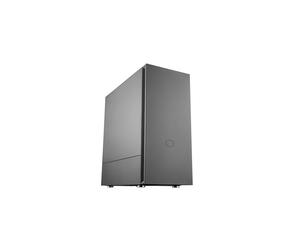 Cooler Master Silencio S600 - Boîtier PC Midi Tower Noir - ATX/microATX/Mini-ITX - 1x120mm avant & 1x120mm arrière - USB 3.2 Gen 1 - Lecteur de cartes SD/MMC