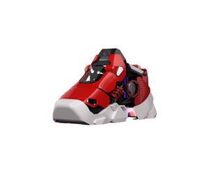 Cooler Master Sneaker X Rouge/Blanc, Boîtier PC Mini-ITX 850W SFX, Refroidissement Liquide, Ventilateur 120mm MF120 Halo, 306x650x348mm