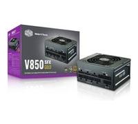 Cooler Master V850 SFX Gold, Prise EU - 850W 80 PLUS Gold, Alimentation Modulaire PC SFF/Mini-ITX, Ventilateur Hydrodynamique Silencieux 92mm Semi-Passif, Adaptateur SFX-ATX, Garantie 10 ans