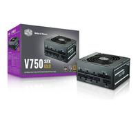 Cooler Master V Series V750 SFX - Alimentation électrique (interne) - EPS12V / SFX12V 3.42 - 80 PLUS Gold - CA 100-240 V - 750 Watt - PFC active - Europe