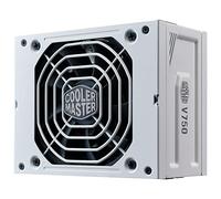 Cooler Master V750 SFX Gold White Edition UK Plug, 750 W 80 Plus Gold, unité d'alimentation entièrement modulaire, Bloc d'alimentation SFF/Mini-ITX, Ventilateur FDB Silencieux de 92 mm, Mode