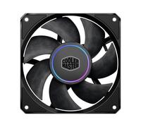 Cooler Master Ventilateur de boîtier MasterFan M120, haute pression | Taille du ventilateur de 120 mm, haute pression statique, lames LCP, roulement dynamique magnétique, refroidissement