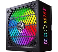 Cooler Master XG650 PLUS PLATINUM PSU (EU), 80 PLUS Platinum (+92% Efficacité), 650W, Câblage Modulaire, Affichage Temps Réel, Condensateurs 100% Japonais, Ventilateur ARGB 135mm FDB, Noir Avec Argb