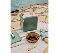 COOLER RETRO - Glacière Thermique Portable 13L Avec Décapsuleur Sauge