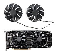Coolerage Ventilateur de refroidissement pour carte graphique EVGA RTX 2060 2070 2080Ti 12 V 0,55 A 4 broches PLA09215S12H RTX2080Ti 85 mm DC 12 V 0,55 A 4 broches (ventilateur - AB)