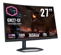 CoolerMaster GM27-CF Moniteur de jeu à LED incurvé Full HD 16:9 27" avec haut-parleurs intégrés et AMD FreeSync Premium