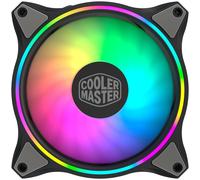 Lot de 3 Ventilateurs de boitier Cooler Master MasterFan MF120 Halo 3in1 RGB 12cm (Noir)