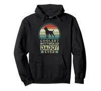 Coolest Rottweiler Daddy Ever, Father's Day, Dad Sweat à Capuche