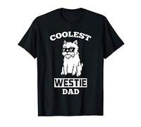 Coolest West Highland White Terrier Dad Chien T-Shirt