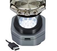 CoolFire - Chargeur rapide de montre solaire sans UV de type C pour toutes les montres solaires écologiques pour homme, chargeur de batterie portable Montre Homme. Pour tous les types de montres