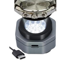 CoolFire (L'Original) - Chargeur Rapide Solaire UV Gratuit USB-C pour Toutes Les Montres Solaires Éco. Chargement Sécurisé 24/7 (Pas de Minuteur de 8H Nécessaire). Chargeur Solaire pour Homme