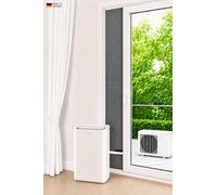 CoolFrech® Joint de porte 30-249 cm pour climatiseur mobile Split - Compatible avec Midea PortaSplit, Climia, Evolar, Eurom, Trotec, Remko - Également pour fenêtre - Joint d'étanchéité pour