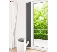 CoolFrech® Joint de porte 30-249 cm terrasse, balcon, Loggia pour climatiseur mobile - Également pour fenêtre - Montage rapide sans perçage/collage - Joint de climatisation [80 cm]
