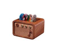 CoolGift Mart Support en bois pour médiator de guitare, marron, Style Sapele