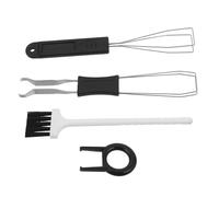 COOLHIYA 1 extracteur de Touches - Outils pour Le démontage et l'entretien des Touches et des interrupteurs de claviers mécaniques - Extracteur en métal avec Brosse de Nettoyage pour Salle de