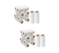 COOLHIYA 2 Ensembles Peinture Mousse Petits Pour Peinture Murale Couvre À Texture Fine Accessoires 10 Pièces * 2
