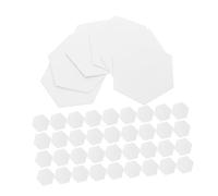 COOLHIYA 200 Pièces Hexagon Paper Templates For Quilting DIY English Paper Piecing Supplies Precise Quilting Stencils For Patchwork Sewing And Creative Group Projects
