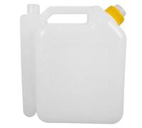 COOLHIYA Bouteille Doseuse à Huile 4l avec Bec Pratique et Conception Étanche pour Mélange Moteur Deux Temps Compatible Tondeuse et Taille-haie