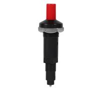 COOLHIYA Bouton D'allumage pour Gril, Allumeur de Gril Électrique, Kit D'allume-Grill pour Barbecue Extérieur, PP, Noir, Sortie =18kv, Trou de Montage 18mm, Borne 2,3mm