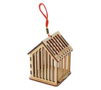 COOLHIYA Cage en Bois pour Grillons et Sauterelles Aspect Naturel, Usage Polyvalent pour Élevage et Transport D'insectes