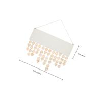 COOLHIYA Calendrier D'anniversaire Plaque Décorative en Bois Beige Rappel Facile des Dates Matériau Synthétique Solide pour Anniversaires et Occasions Spéciales