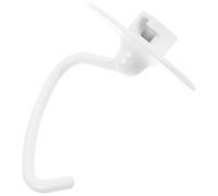 COOLHIYA Crochet Pétrisseur en Aluminium Robuste Cuisine, Accessoire pour Mixeurs, pour Pétrir la Pâte, Décoration Moderne pour Boulangerie à Domicile