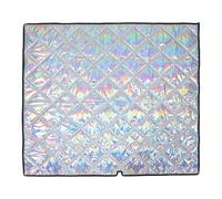 COOLHIYA Housse isolante pour congélateur - Isolation double face pour réfrigérateur 99 x 70 cm (39 x 27,5 po) avec procédé laser - Couverture de protection extérieure pour réfrigérateur,