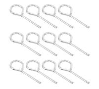 COOLHIYA Kit de Goupilles de Sécurité pour Extincteur, Assortiment de Goupilles de Retenue en Métal Robuste, Accessoires Indispensables Sécurité Incendie