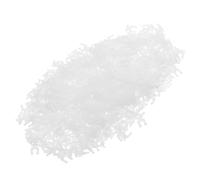 COOLHIYA Kit de Réparation Montre 1000pcs Plastique Blanc Outil Robuste pour Montres Mécaniques Prolonger Durée Vie Batterie Accessoire Horloger Professionnel