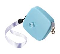 COOLHIYA Laisse Rétractable pour Chien et Chat Petit Format en Nylon Poignée Abs, Facile à Transporter, pour Promenade Extérieure Jusqu'à 2 Mètres