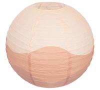 COOLHIYA Lanterne Japonaise en Papier Pliable Abat-jour Créatif en Papier et Métal pour Éclairage Doux, Décoration Vintage Chic pour Restaurant et Hôtel