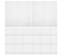 COOLHIYA Lingettes Industrielles Blanches en Laboratoire et Instruments de Précision Anti-statiques 12 Cm en Fibres de Bois sans 100 Pcs pour Écrans Électroniques