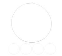 COOLHIYA Lot de 5 Joints de Porte pour Lave-linge Compatibles avec - Anneau de Joint à Ressort en Acier - Ce de Retenue Étanche Empêche Les Fuites D'eau