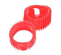 COOLHIYA Manomètre De Protection Silicone Pour Manomètres Acétylène Et Oxygène Lot De Couvercles De Protection 2Pcs Pour Compteur Antidérapant Facile À Installer