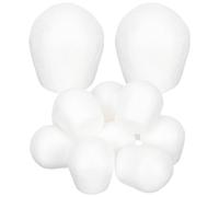 COOLHIYA Modèles en Mousse pour Décoration de Gâteaux 10 Pièces, Légers et Réutilisables, pour S'Entraîner la Pâtisserie Créative en Atelier